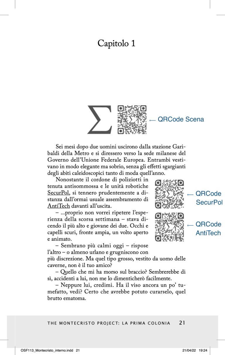 What is an augmented book? - This is a sample page from the print augmented book