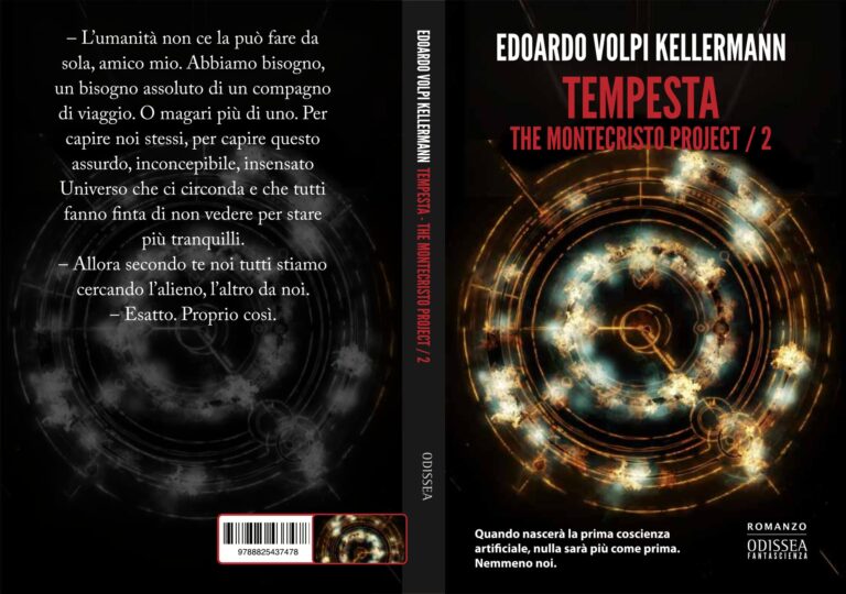 The Montecristo Project - Tempesta: CoverFronte retro