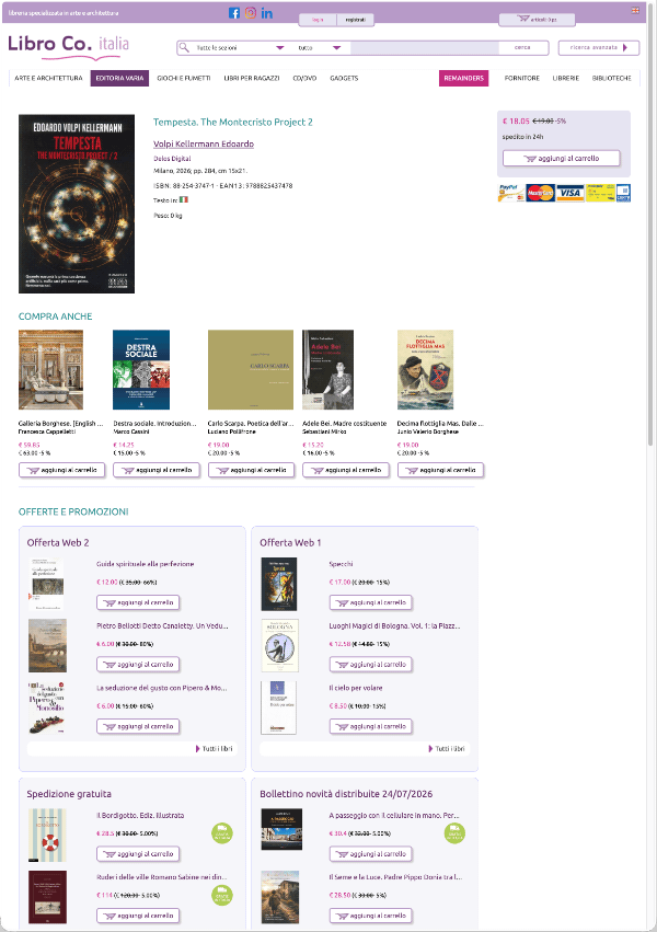 Dove Acquistare - Tempesta Libroco Cartaceo