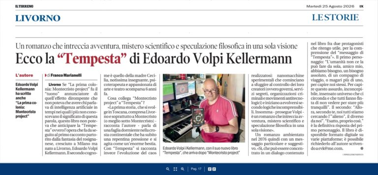 Ecco la "Tempesta"